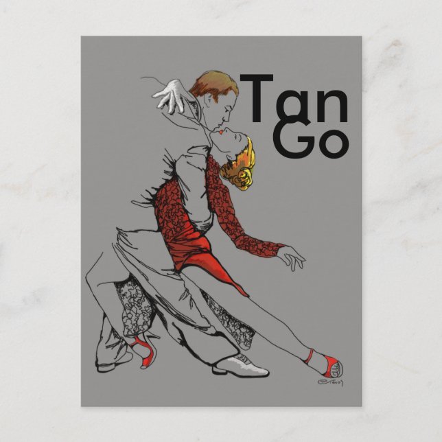Tango Intimacy Postcard (Front)