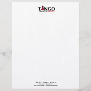 Tango Lesson - Letterhead