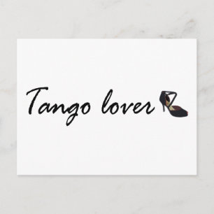 Tango Lover Products! Postcard