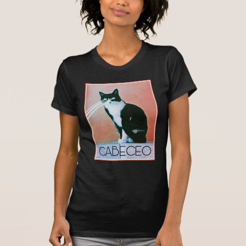 Tango Milonga Cat Laser Focus Cabeceo T_Shirt