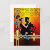 Tango on damask (Front/Back)