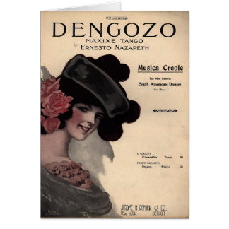 Tango Sheet Music Cards