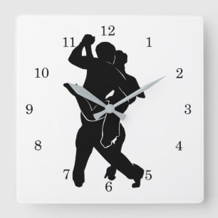 tango square wall clock