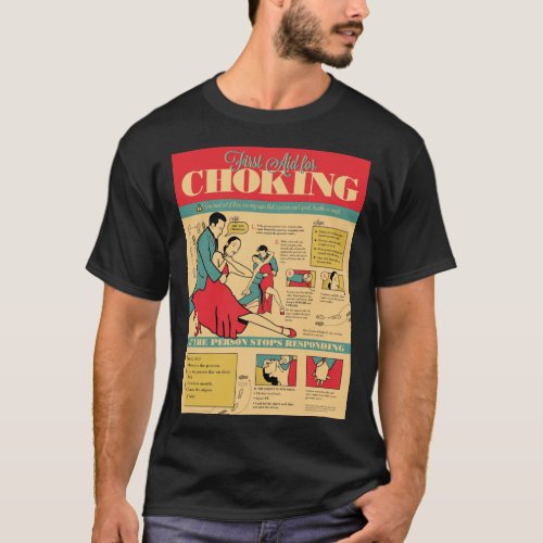 Tango Themed Choking Victim Poster Poster T_Shirt