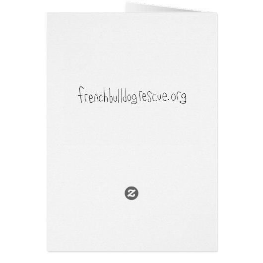 Tangram Frenchie, Blue (Back)