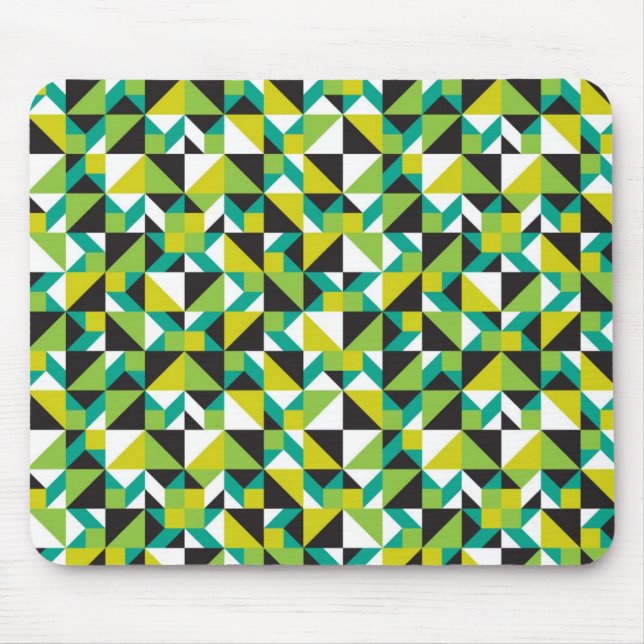 Tangram Pop Mousepad (Front)