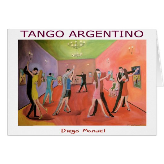 Tangueria 5 cards (Front Horizontal)
