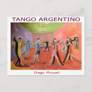 Tangueria 5 postcard