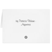 Tangueros Tango Cards (Back Horizontal)