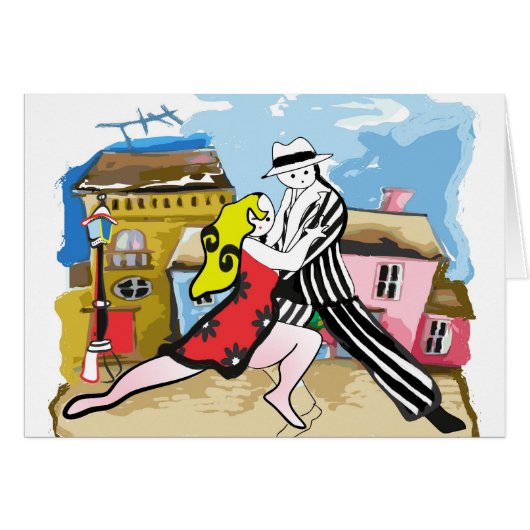 Tangueros Tango Cards (Front Horizontal)
