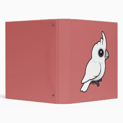 Birdorable Tanimbar Corella Avery Signature Binder 8.5x11