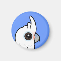 Birdorable Tanimbar Corella Round Magnet