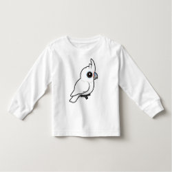 Birdorable Tanimbar Corella Toddler Long Sleeve T-Shirt