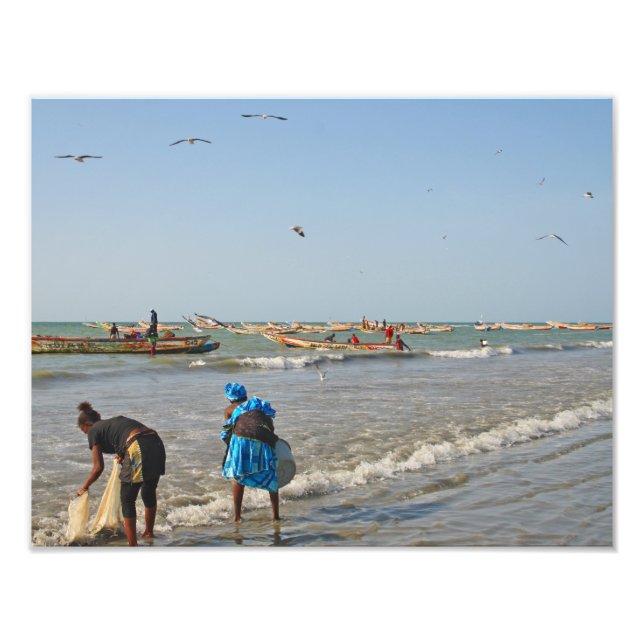 Tanji, Gambia Photo Print (Front)