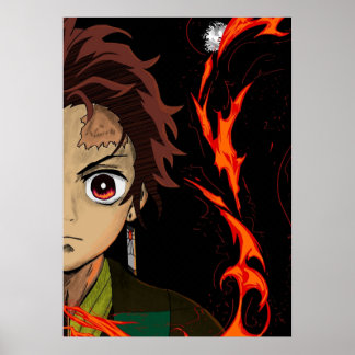 Tanjiro Kamado Demon Slayer Poster