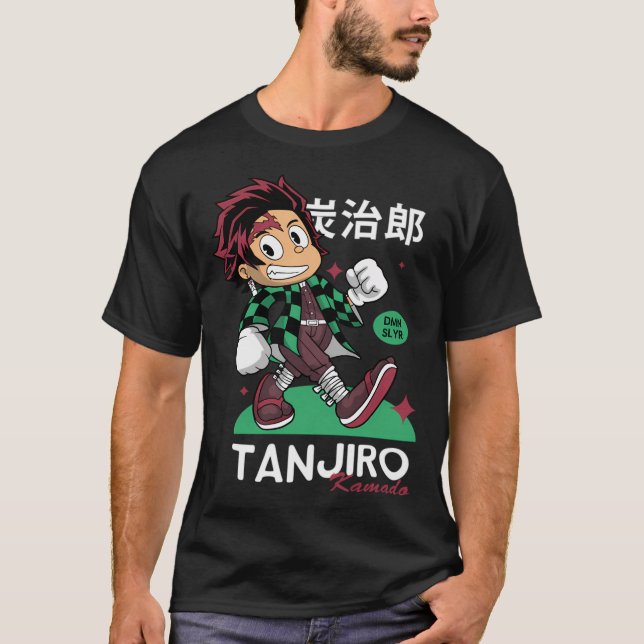 Tanjiro Kamado Demon Slayer T-Shirt (Front)
