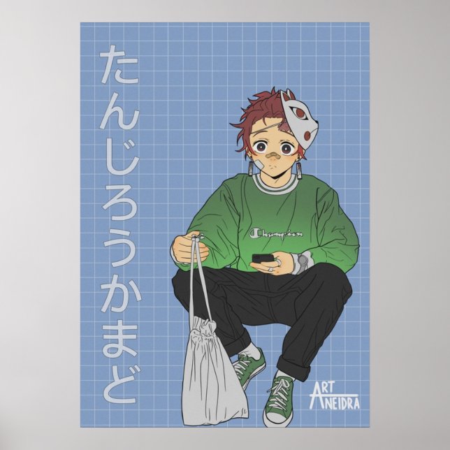 Tanjiro Kamado Poster (Front)