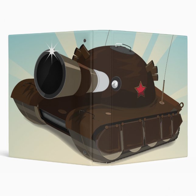 Tank 3 Ring Binder (Background)