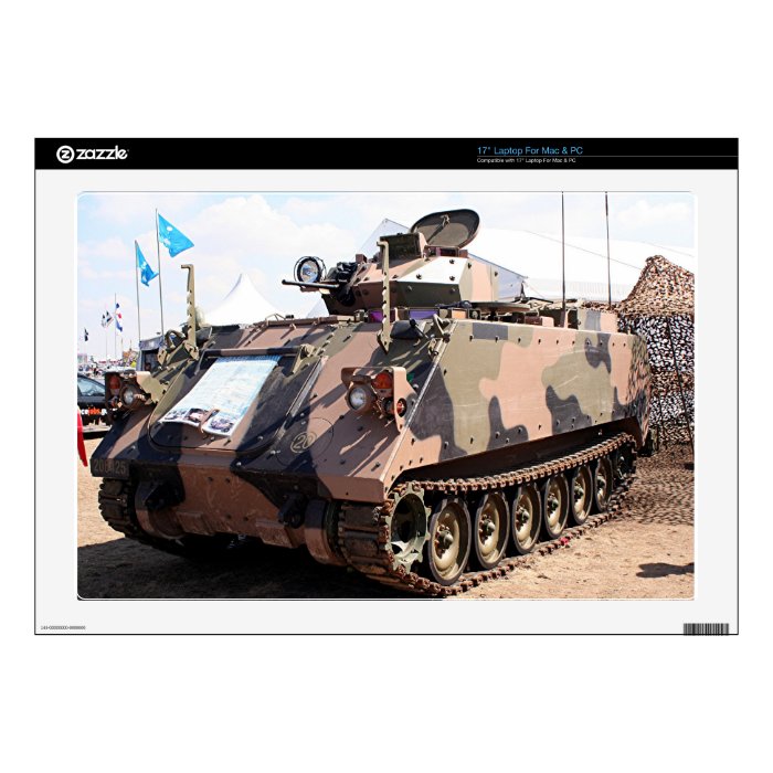 Tank armored military vehicle decals for laptops