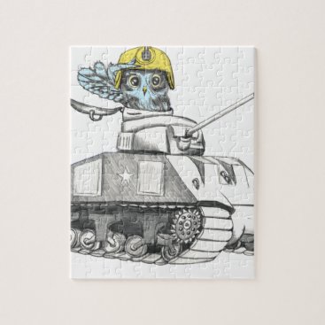 Tank Battle Owl Jigsaw Puzzle Tank Battle Owl Jigsaw Puzzle