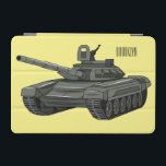 Tank cartoon illustration iPad mini cover<br><div class="desc">Tank cartoon illustration</div>