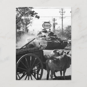 Tank from 1st Bn., 69th Armor, 25th Inf. Div., mov Postcard