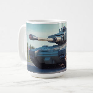 Tank from an alternate reality coffee mug