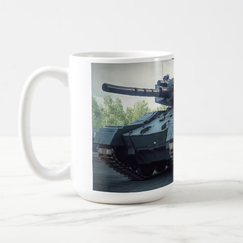 Tank from an alternate reality coffee mug