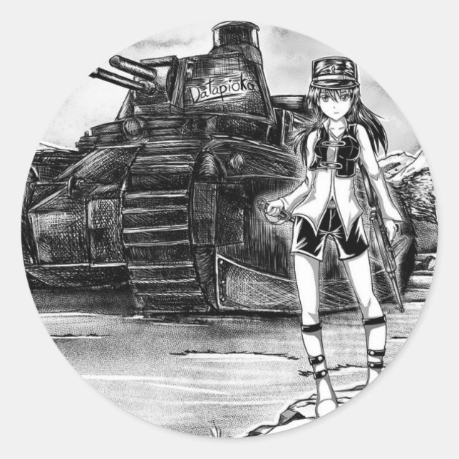 Tank Girl Sticker (Front)