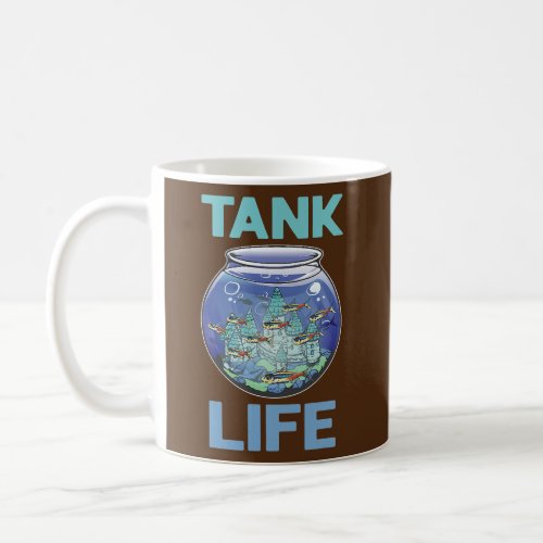 Tank Life Aquarist Fish Keeper Aquarium  Coffee Mug