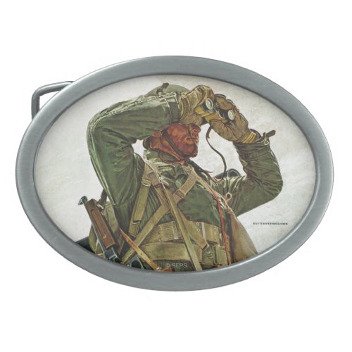 Tank Patrol Belt Buckle