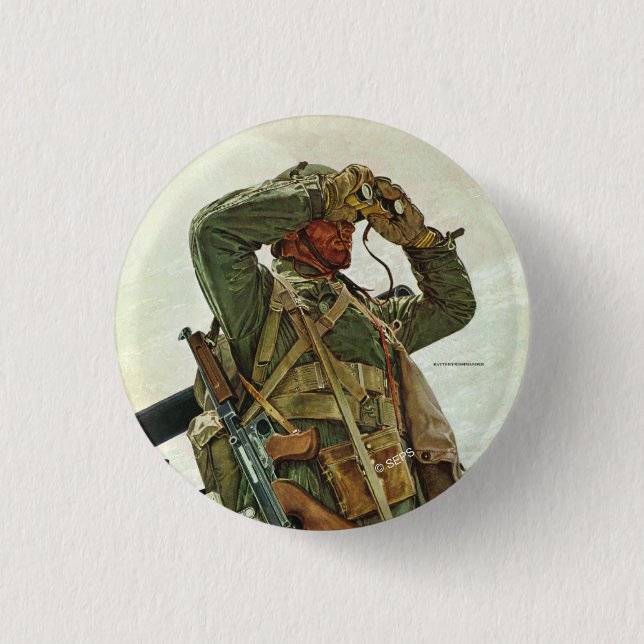 Tank Patrol Button (Front)