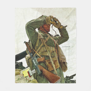 Tank Patrol Fleece Blanket