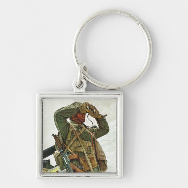 Tank Patrol Keychain (Front)