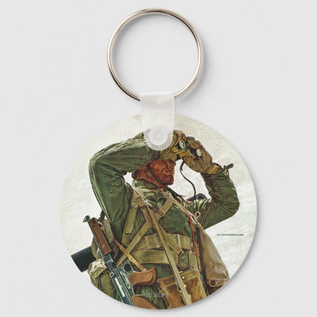 Tank Patrol Keychain (Front)