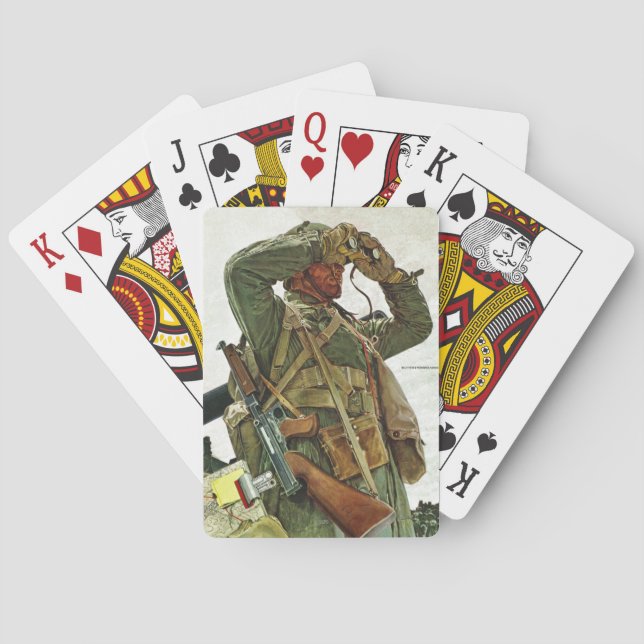 Tank Patrol Poker Cards (Back)
