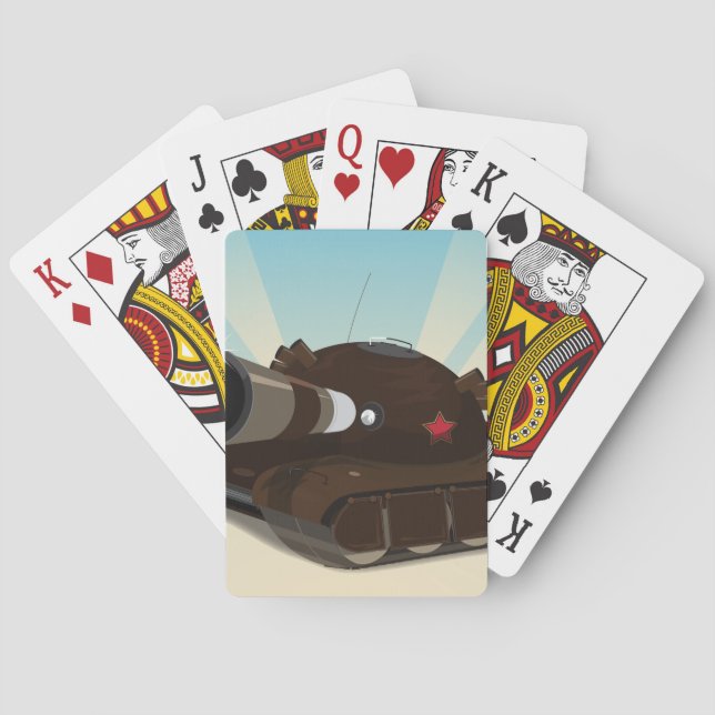 Tank Poker Cards (Back)
