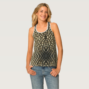 Tank top (ao) - Sunflower Seed Pattern