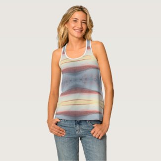 Tank Top - Sunset Clouds