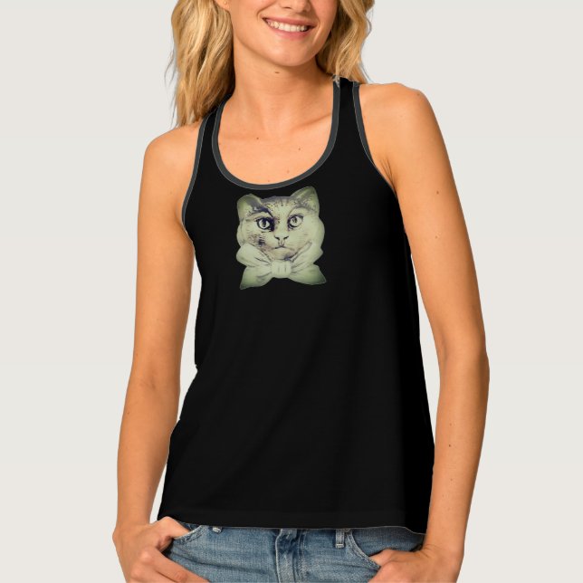 TANK TOP VEST WOMEN'S STYLE DESIGN (Front)