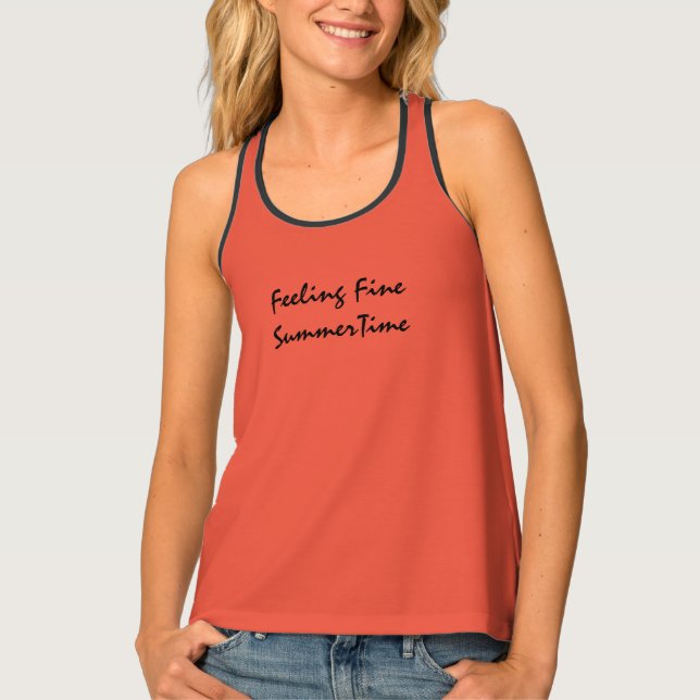 TANK TOP VEST WOMENS STYLE DESIGN (Front)