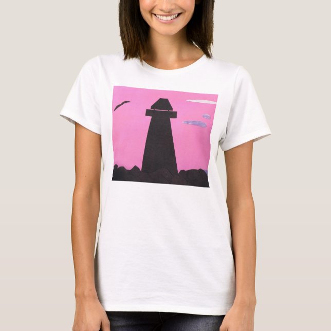 Tank Top with Lighthouse Scene (Front)