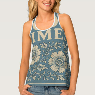 Tank top women Retro Style Unisex Tee