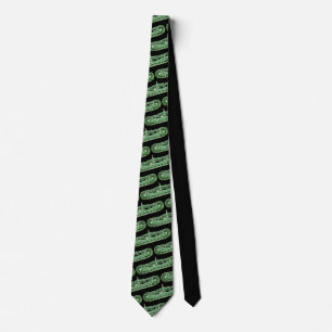 Tank Tracks Operating Engineer Crane Operator Neck Tie