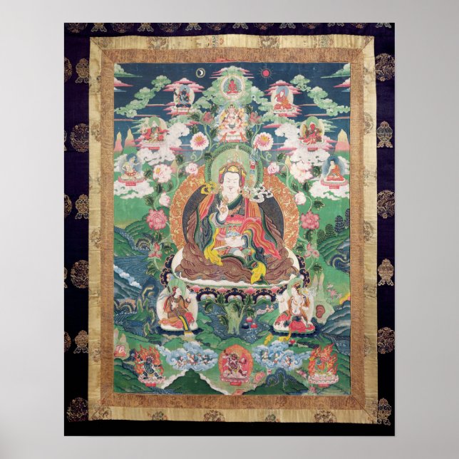 Tanka of Padmasambhava, c.749 AD Poster (Front)