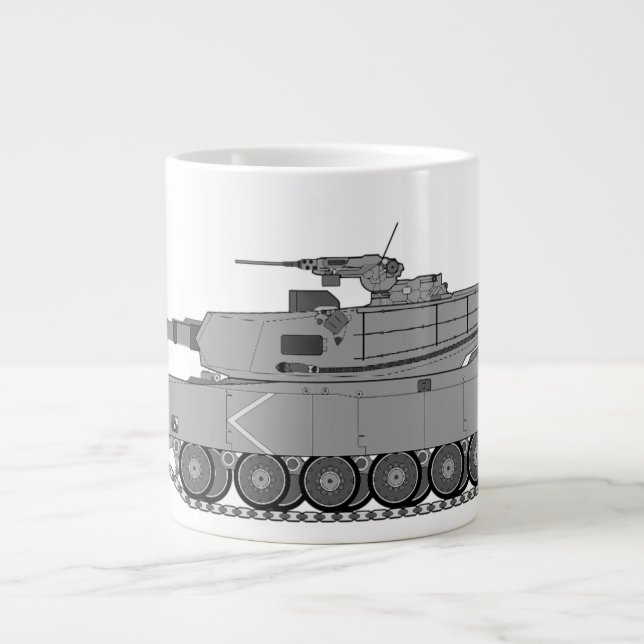 Tanker - Armor - "Best Job I Ever Had" Giant Coffee Mug (Front)