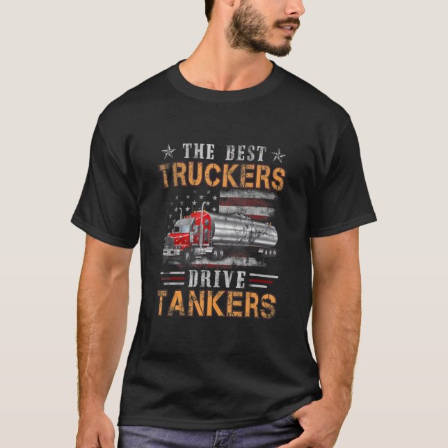 Tanker Gas Truck Tank Driver Gift For Truckers Men (Front)