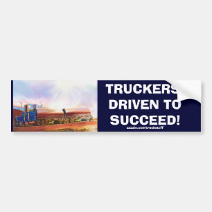TANKER TRUCK BIG RIG TRUCKERS Bumper Sticker