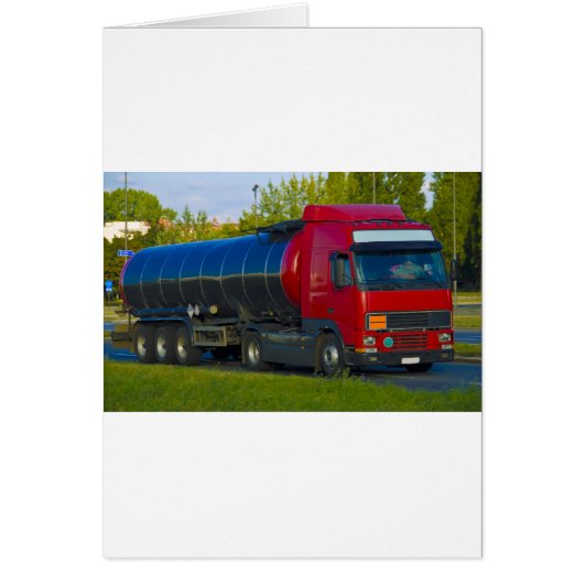 tanker truck cards (Front)