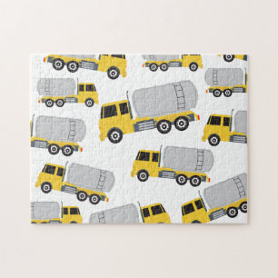 Tanker Truck Transportation Trucks Jigsaw Puzzle